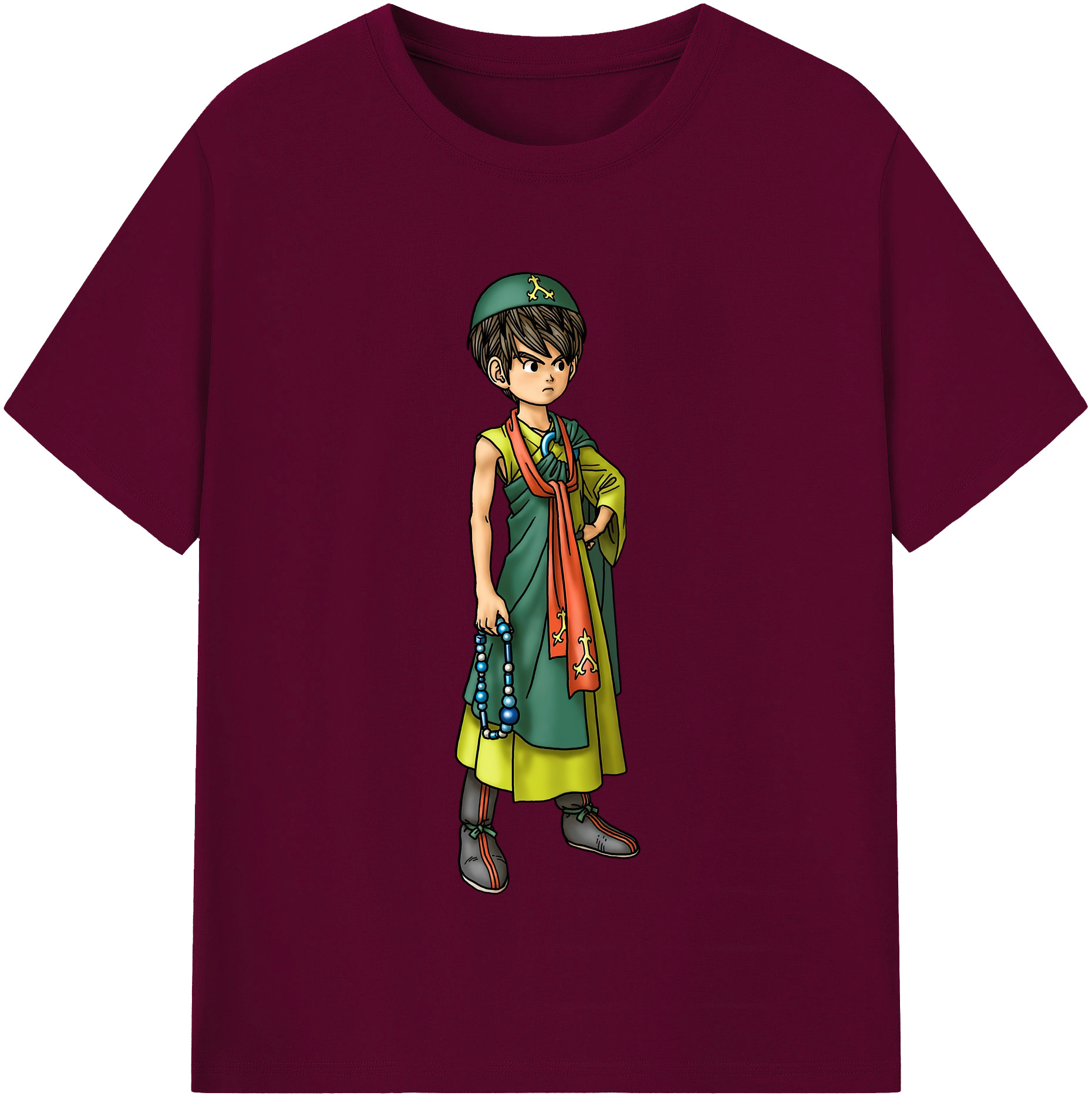 （画像用） ドラゴンクエスト Doragon Kuesuto Dragon Quest レディースカジュアルプリントTシャツ（綿100％）